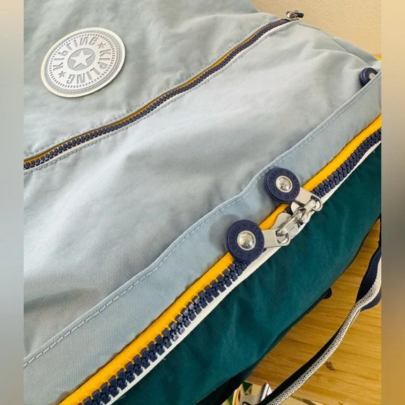 Kipling Darcey LARGE 29” Rolling Luggage Carry on Suitcase Robins Egg Cbt - Picture 13 of 13